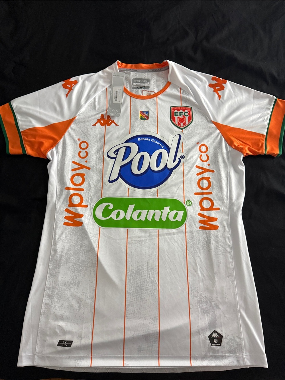 RARE Envigado Futbol Club 🇨🇴 2024-2025 Kappa Player Edition Away Jersey